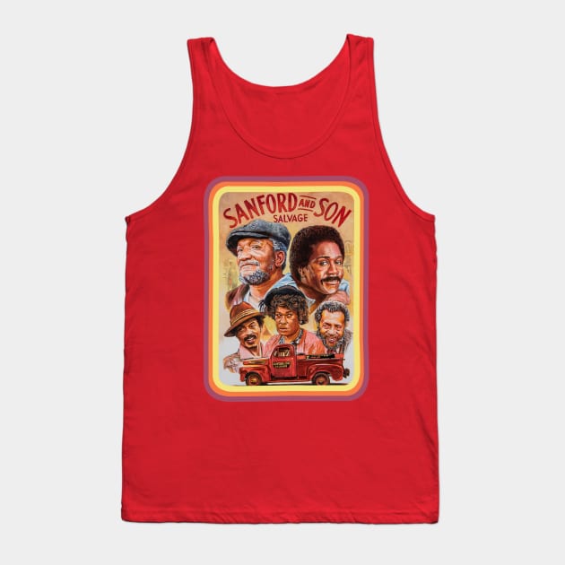 Sanford and Son Art Tank Top by Chris Hoffman Art